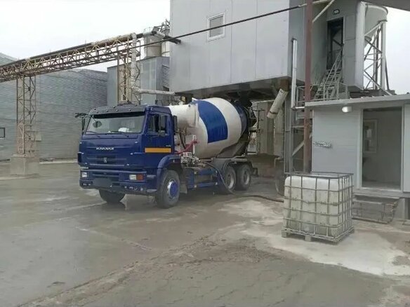 2011 КамАЗ Автобетоносмеситель, синий, 1600000 рублей - вид 5