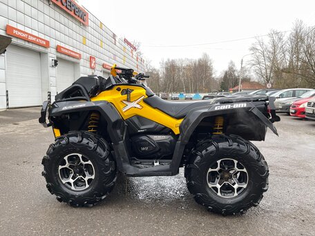 2014 BRP Can-Am Outlander X MR 650, жёлтый, 800000 рублей, вид 5