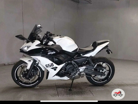 2017 Kawasaki ER-6F (Ninja 650R), белый, 700000 рублей - вид 9