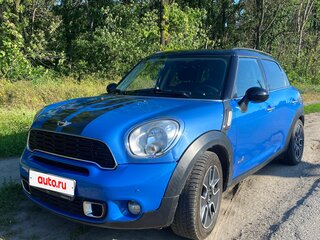 2010 Mini Countryman Cooper S I, голубой, 1120000 рублей, вид 1