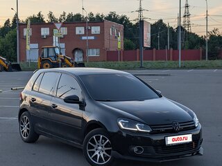 2008 Volkswagen Golf VI, чёрный, 549000 рублей, вид 3