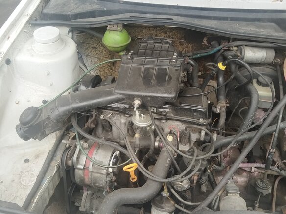 1985 Volkswagen Golf II, белый, 350000 рублей - вид 14