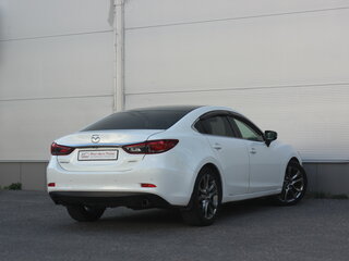 2016 Mazda 6 III (GJ) Рестайлинг, белый, 1530000 рублей, вид 2