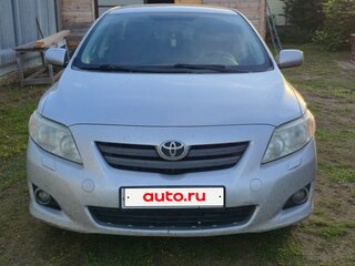 2008 Toyota Corolla X (E140, E150), серебристый, 660000 рублей, вид 1