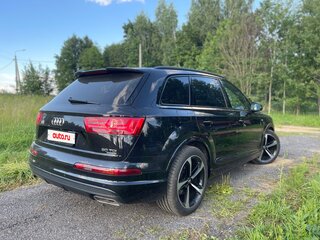 2018 Audi Q7 II (4M), чёрный, 5700000 рублей, вид 3