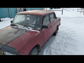 2007 Lada (ВАЗ) 2107, пурпурный, 125000 рублей, вид 3