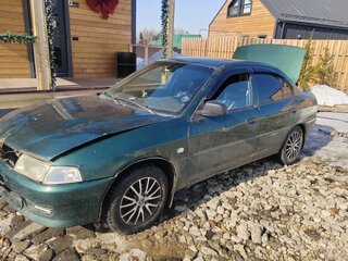 1998 Mitsubishi Lancer VII, зелёный, 130000 рублей, вид 2