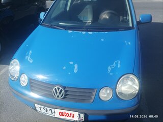 2002 Volkswagen Polo IV, синий, 260000 рублей, вид 1