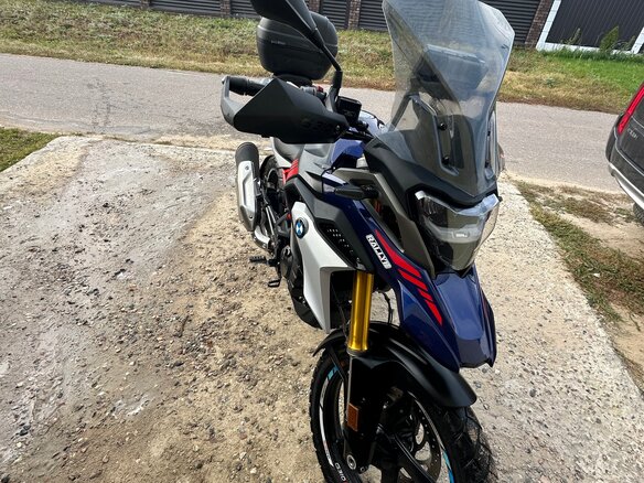 2021 BMW G 310 GS, синий, 458000 рублей - вид 9