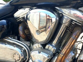 2000 Yamaha XV 1600 Road Star, чёрный, 430000 рублей, вид 4