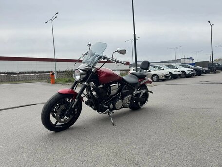 2008 Yamaha XV 1700 Warrior, красный, 715000 рублей, вид 2