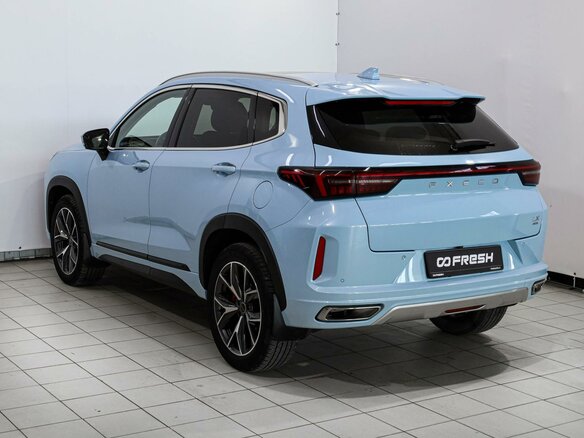2022 Exeed LX I Рестайлинг, синий - вид 1