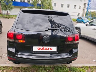 2007 Volkswagen Touareg I Рестайлинг, чёрный, 1030000 рублей, вид 4