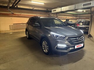 2017 Hyundai Santa Fe III Рестайлинг, серый, 2550000 рублей, вид 3