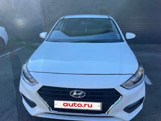 2018 Hyundai Solaris II, белый, 1100000 рублей, вид 5