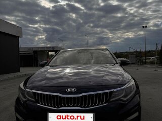 2018 Kia Optima IV Рестайлинг, синий, 1880000 рублей, вид 5