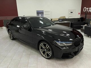 2021 BMW 5 серии 530d xDrive VII (G30/G31/G38) Рестайлинг, чёрный, 4600000 рублей, вид 2