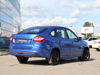 2018 Lada (ВАЗ) Granta I Рестайлинг, синий, 650000 рублей, вид 5