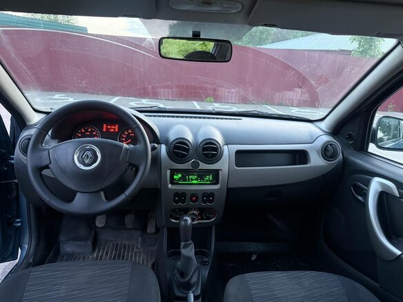 2011 Renault Sandero I, синий, 620000 рублей - вид 11