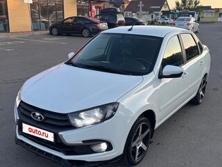 2020 Lada (ВАЗ) Granta I Рестайлинг, белый, 720000 рублей, вид 2