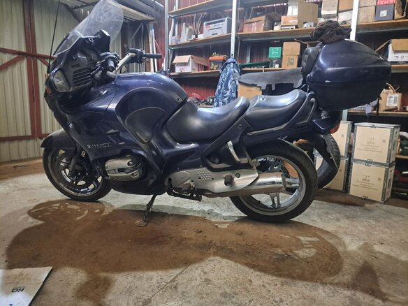 2002 BMW R 1150 RT, синий, 450000 рублей - вид 6