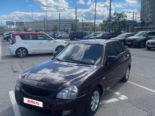 2009 Lada (ВАЗ) Priora I, пурпурный, 150000 рублей, вид 1