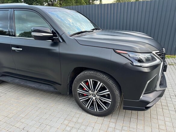 2021 Lexus LX 570 III Рестайлинг 2, чёрный - вид 5