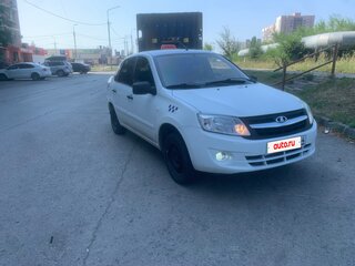 2012 Lada (ВАЗ) Granta I, белый, 225000 рублей, вид 2