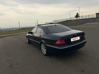 2002 Mercedes-Benz S-Класс 320 IV (W220), чёрный, 720000 рублей, вид 5