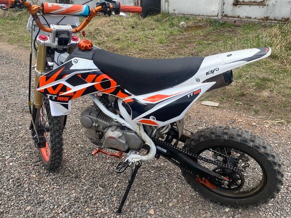 2017 Kayo Evolution K125EM, белый, 100000 рублей - вид 7