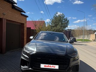 2021 Audi Q8 45 TDI I (4M), серый, 7300000 рублей, вид 1
