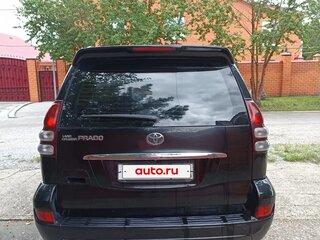 2008 Toyota Land Cruiser Prado 120 Series Рестайлинг, чёрный, 1800000 рублей, вид 3