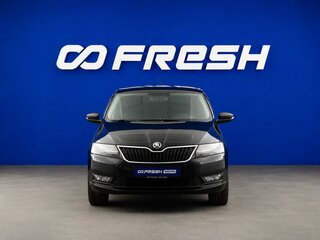2018 Skoda Rapid I Рестайлинг, чёрный, 1479196 рублей, вид 3