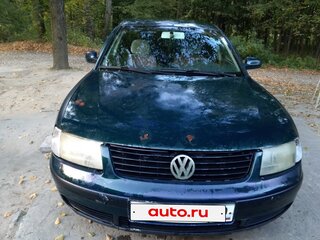 1999 Volkswagen Passat B5, зелёный, 215000 рублей, вид 3