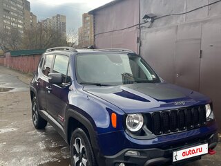 2020 Jeep Renegade I Рестайлинг, синий, 2450000 рублей, вид 2