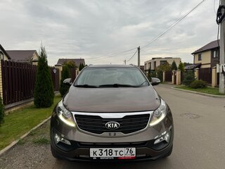 2012 Kia Sportage III, коричневый, 1330000 рублей, вид 4