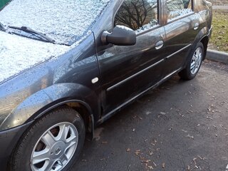 2007 Renault Logan I, серый, 185000 рублей, вид 4