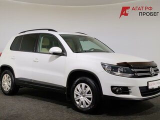 2013 Volkswagen Tiguan I Рестайлинг, белый, 990000 рублей, вид 3