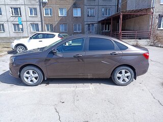 2017 Lada (ВАЗ) Vesta I, коричневый, 730000 рублей, вид 4