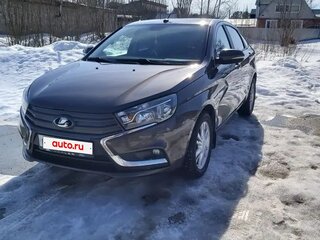 2017 Lada (ВАЗ) Vesta I, коричневый, 800000 рублей, вид 1