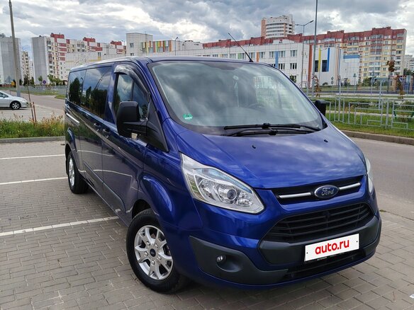 2016 Ford Transit Custom LWB I, синий, 2180000 рублей - вид 4