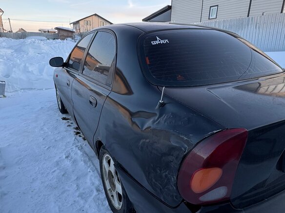 2007 Chevrolet Lanos I, чёрный - вид 2