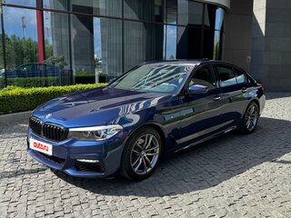 2017 BMW 5 серии 520i VII (G30/G31/G38), синий, 3100000 рублей, вид 1