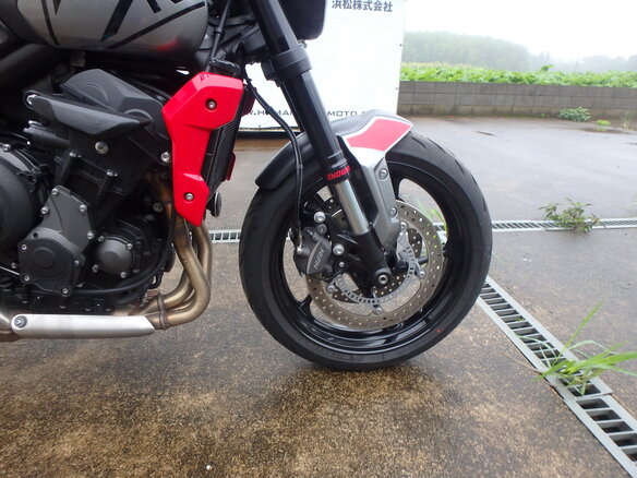 2024 Triumph Trident 660, серый, 900000 рублей - вид 15