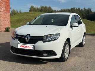 2017 Renault Logan II, белый, 675000 рублей, вид 3