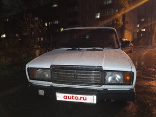 2007 Lada (ВАЗ) 2107, белый, 100000 рублей, вид 2
