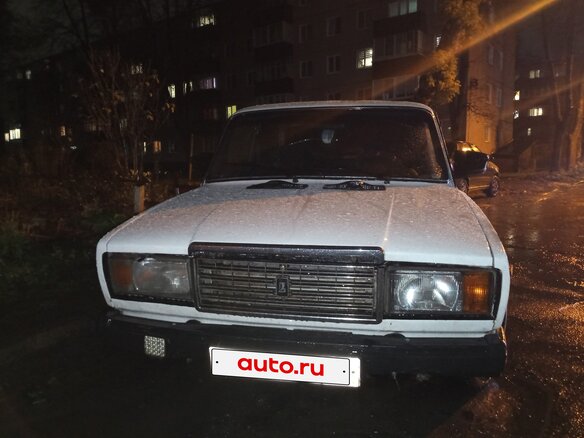 2007 Lada (ВАЗ) 2107, белый, 100000 рублей - вид 1