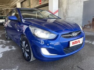 2012 Hyundai Solaris I, синий, 650000 рублей, вид 1