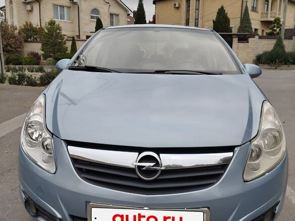 2007 Opel Corsa D, серебристый, 499000 рублей - вид 1