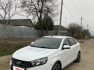 2018 Lada (ВАЗ) Vesta I, белый, 800000 рублей, вид 1